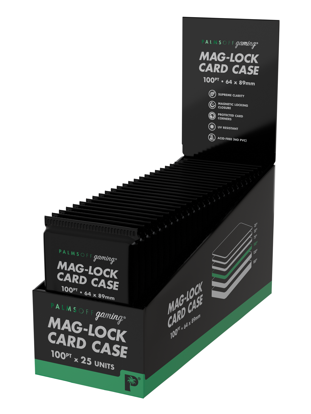 100pt Mag-Lock Card Case - Display Carton (25pc)