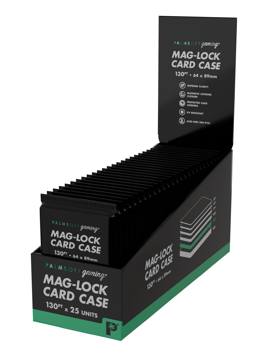 130pt Mag-Lock Card Case - Display Carton (25pc)