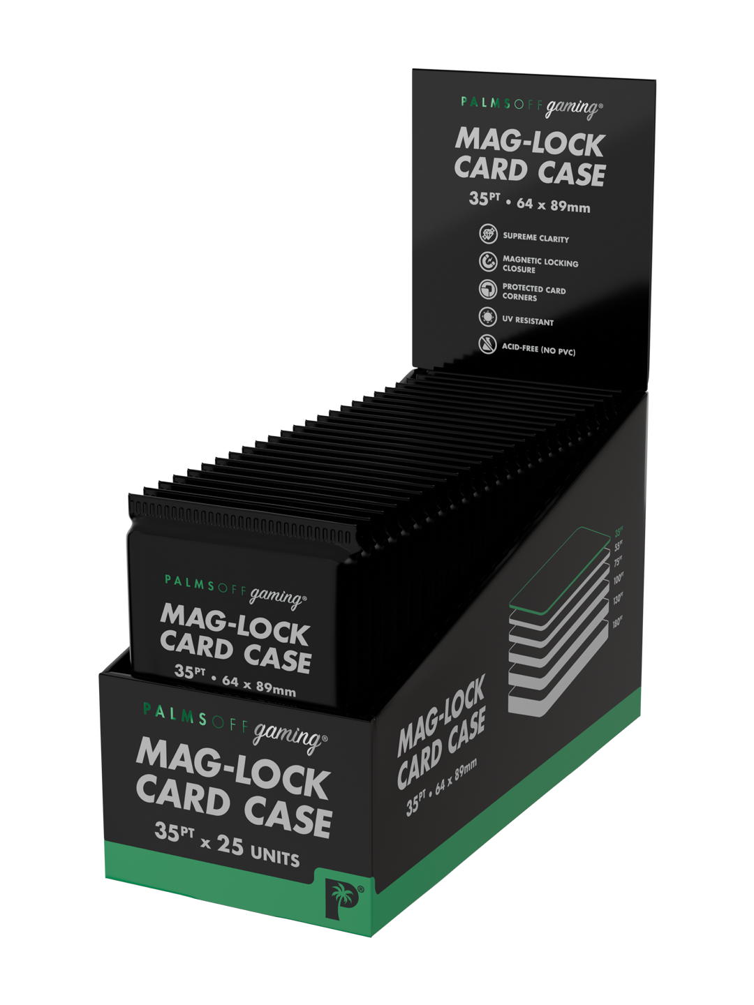 35pt Mag-Lock Card Case - Display Carton (25pc)