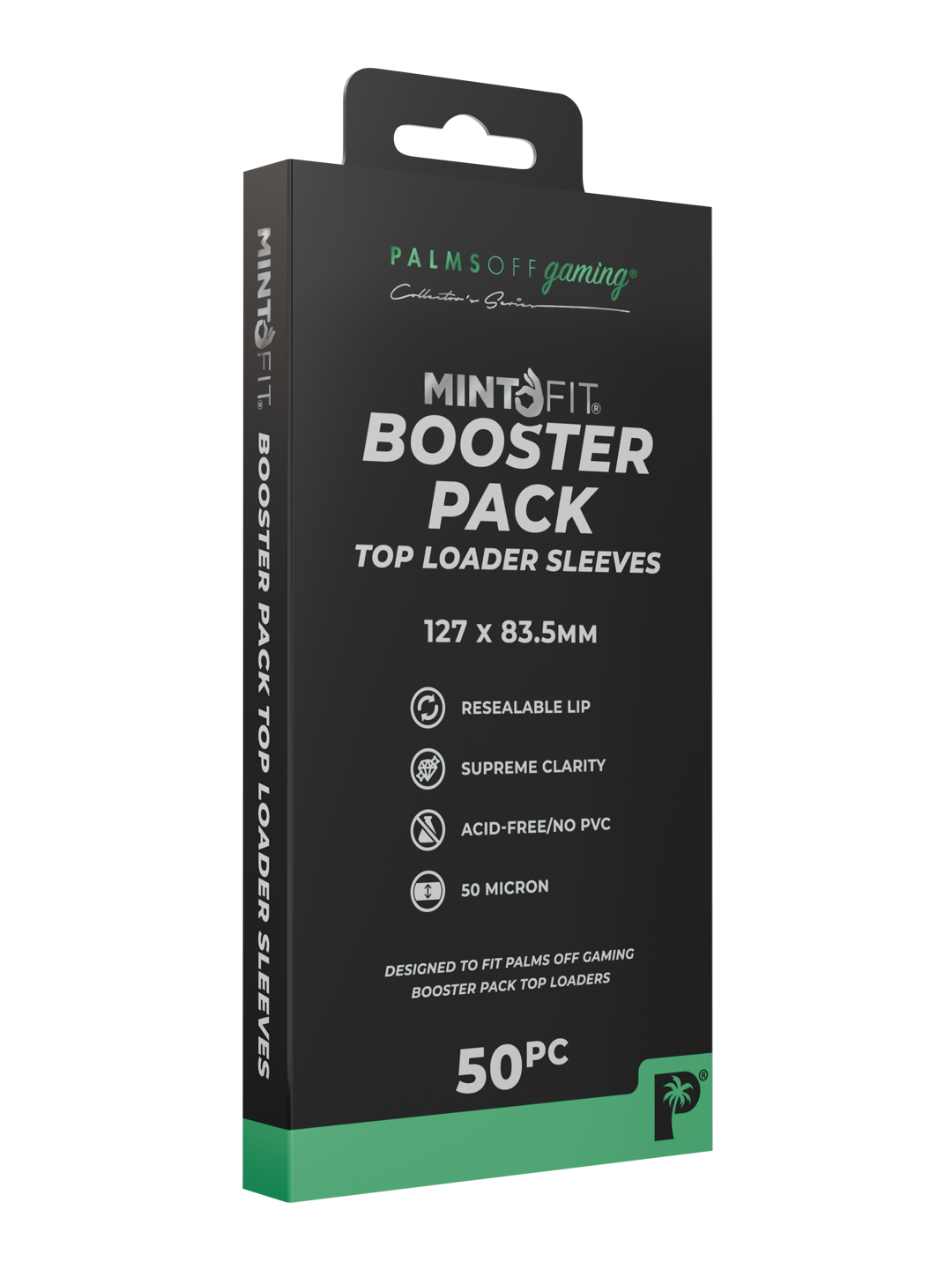 MintFit Booster Pack Loader Sleeves - 50pc