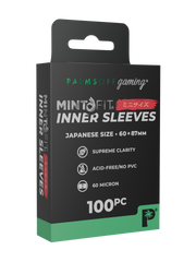 MintFit Inner Sleeves - Japanese Mini Size - 100pc