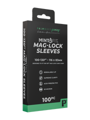 MintFit Mag-Lock Card Case Sleeves (100pt-130pt) - 100pc