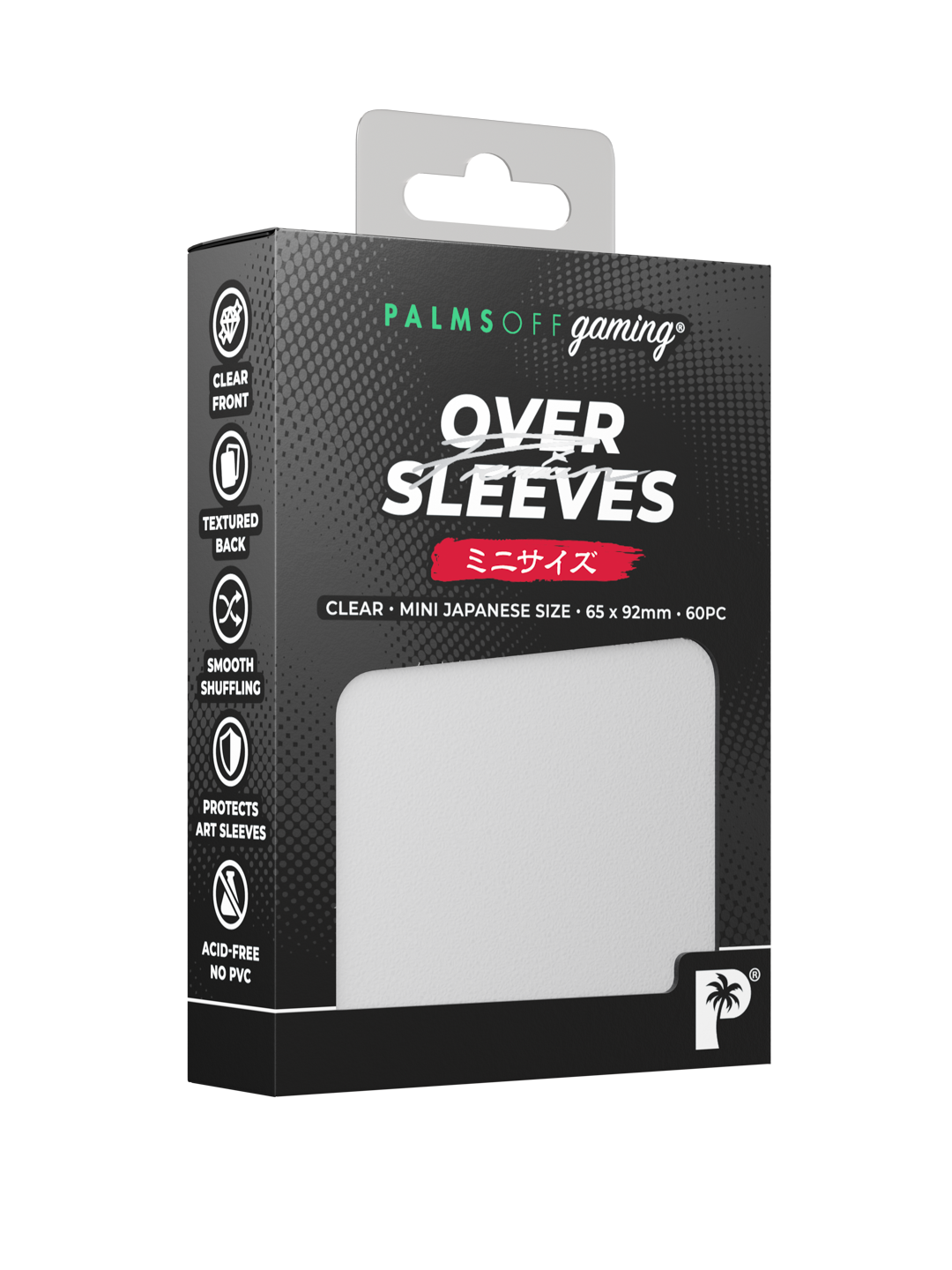 Premium Over Sleeves - Japanese Mini Size - Clear