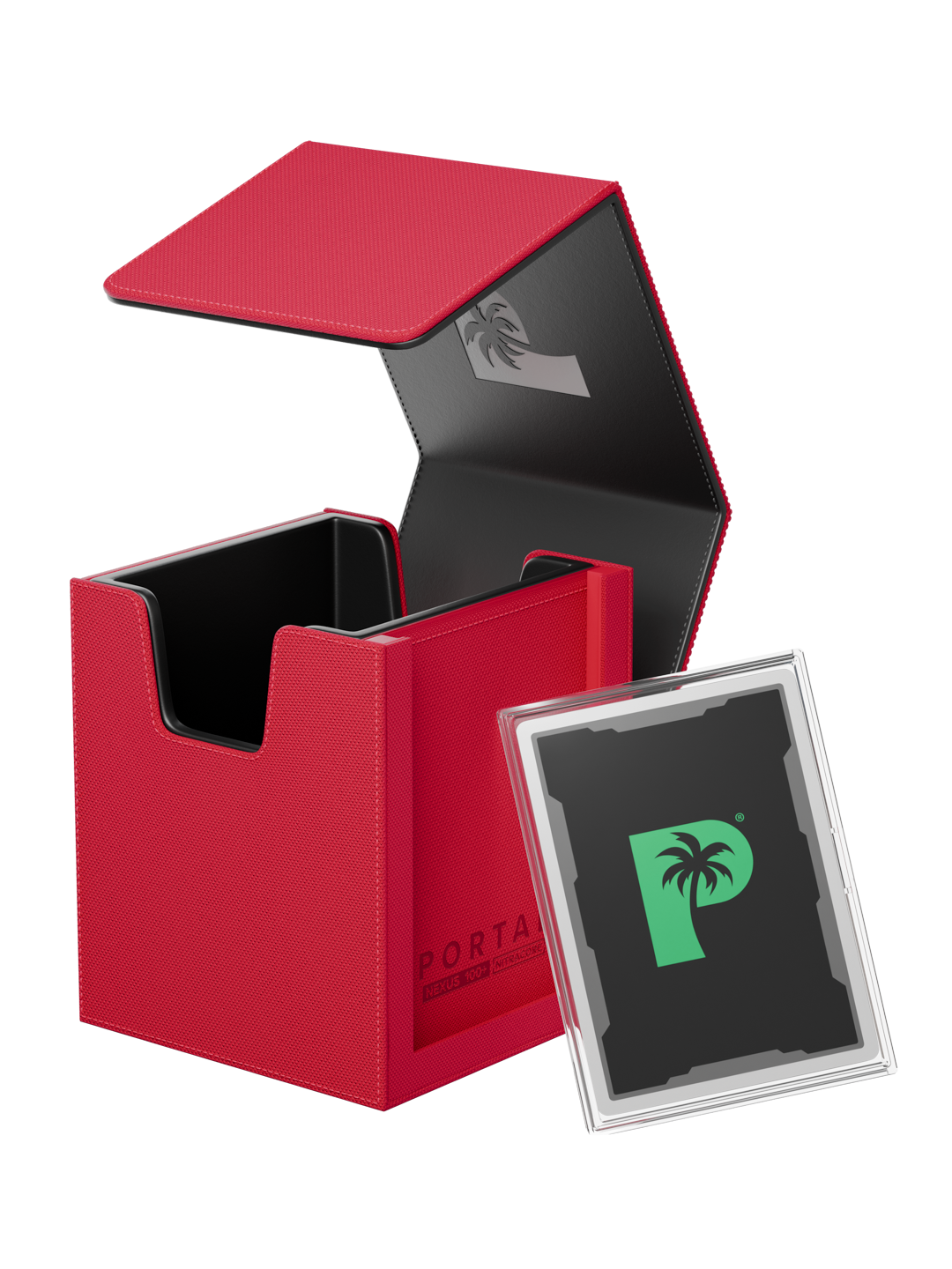 Portal Deck Box - Nexus 100+ Red