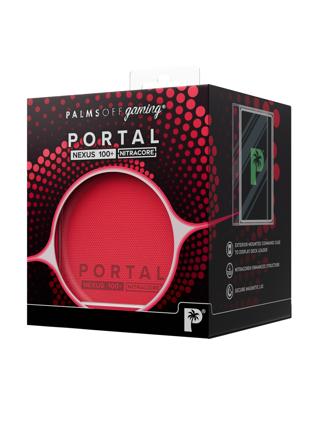 Portal Deck Box - Nexus 100+ Red