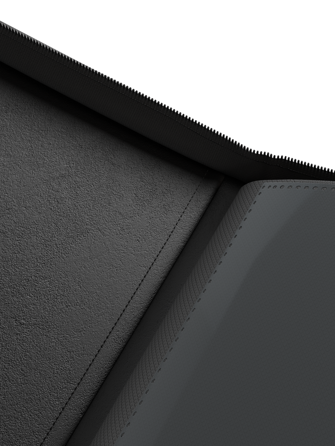 Stealth 9 Pocket Zip Binder - Black