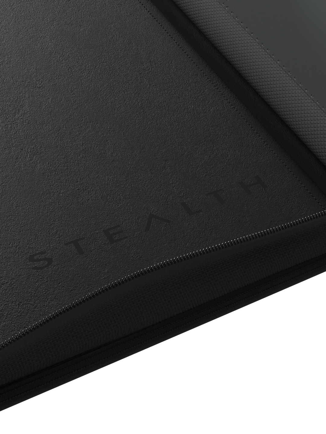 Stealth 9 Pocket Zip Binder - Black