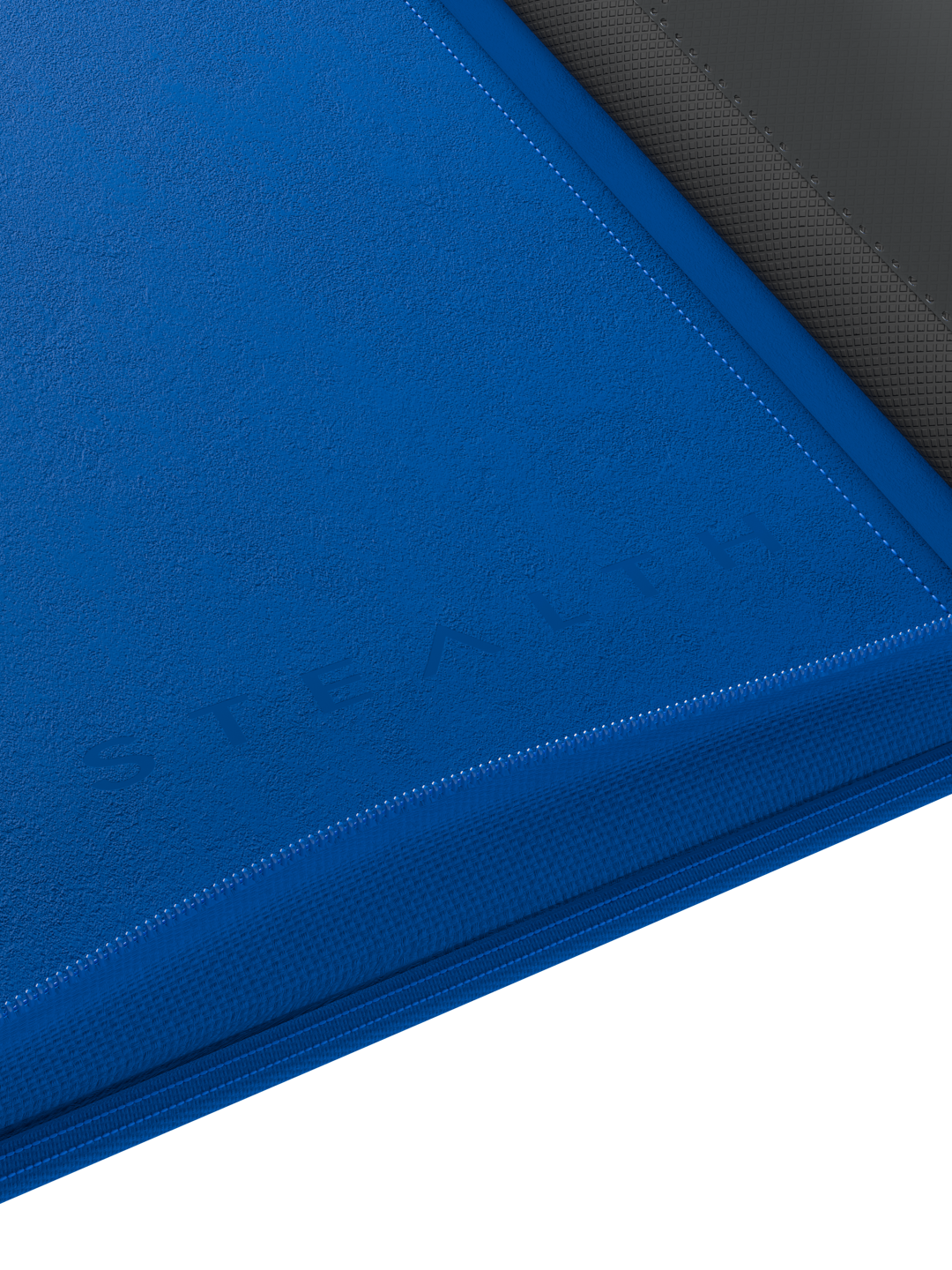 Stealth 9 Pocket Zip Binder - Blue