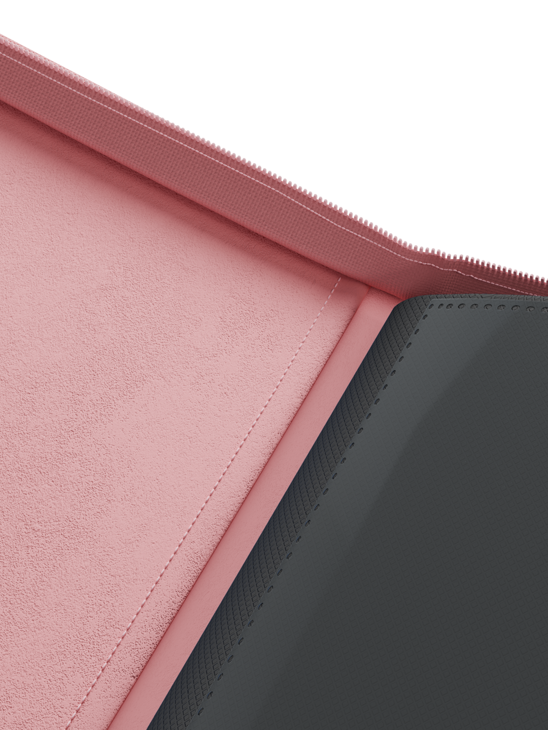 Stealth 9 Pocket Zip Binder - Pink