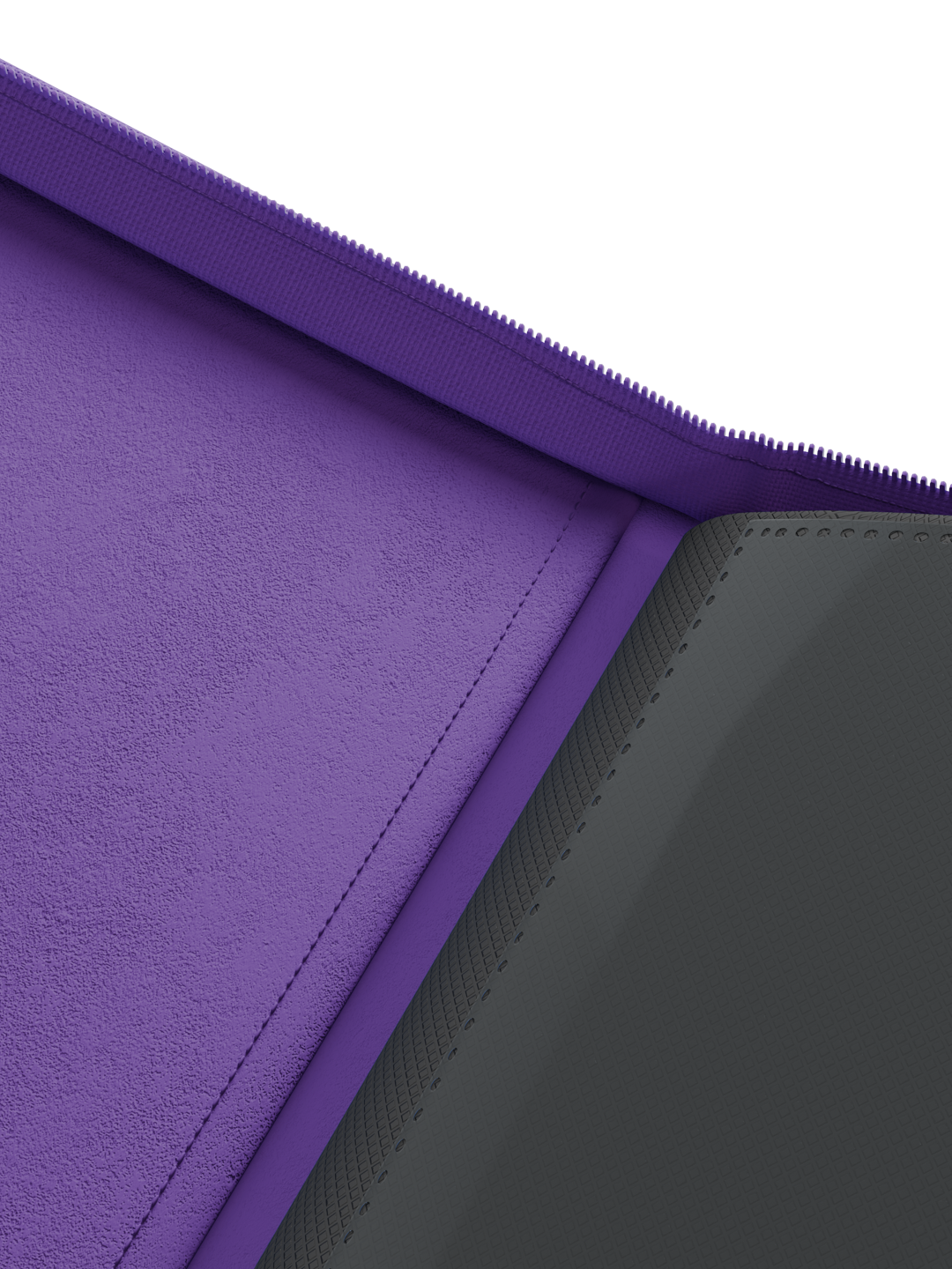 Stealth 9 Pocket Zip Binder - Purple