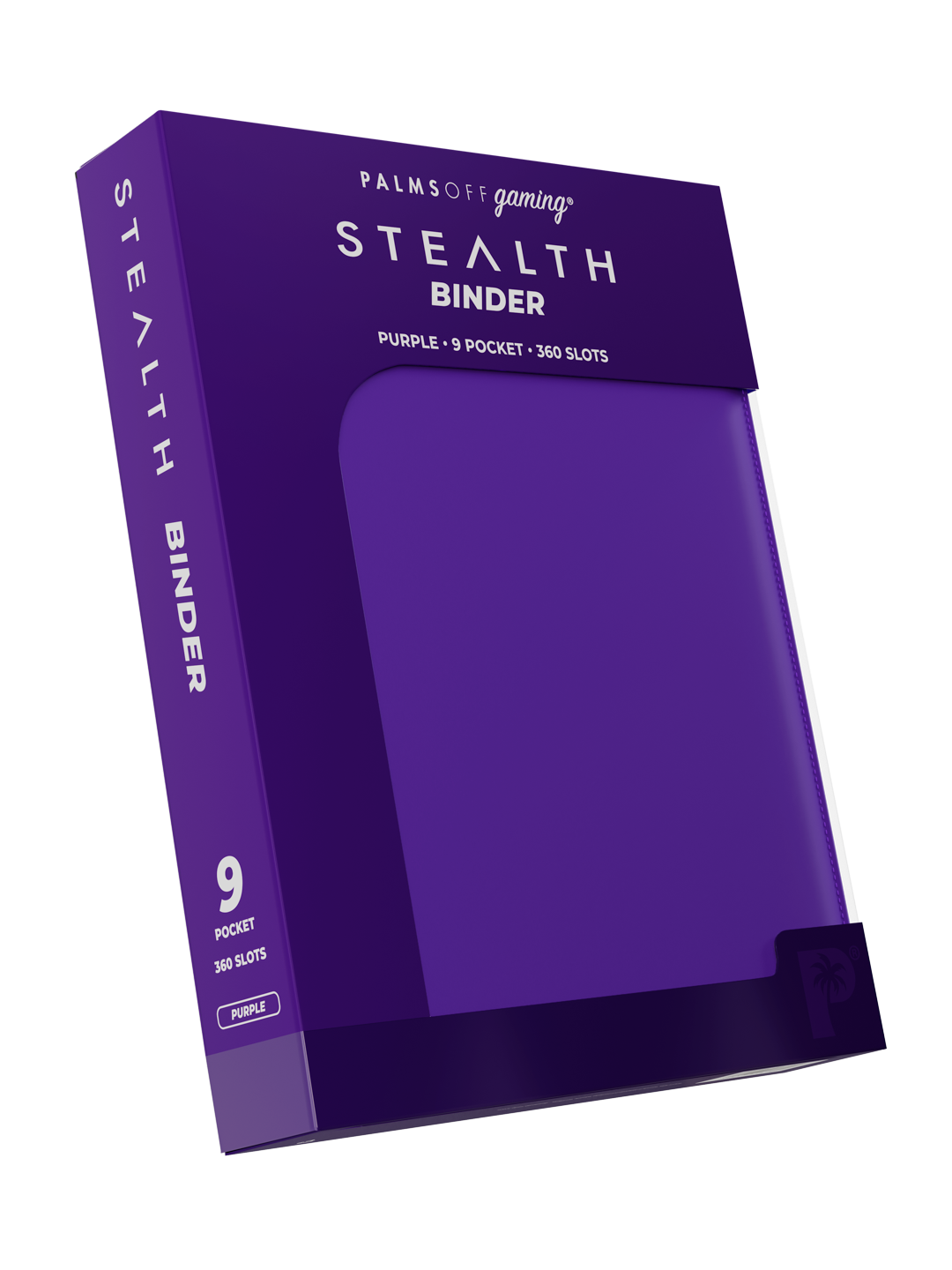 Stealth 9 Pocket Zip Binder - Purple