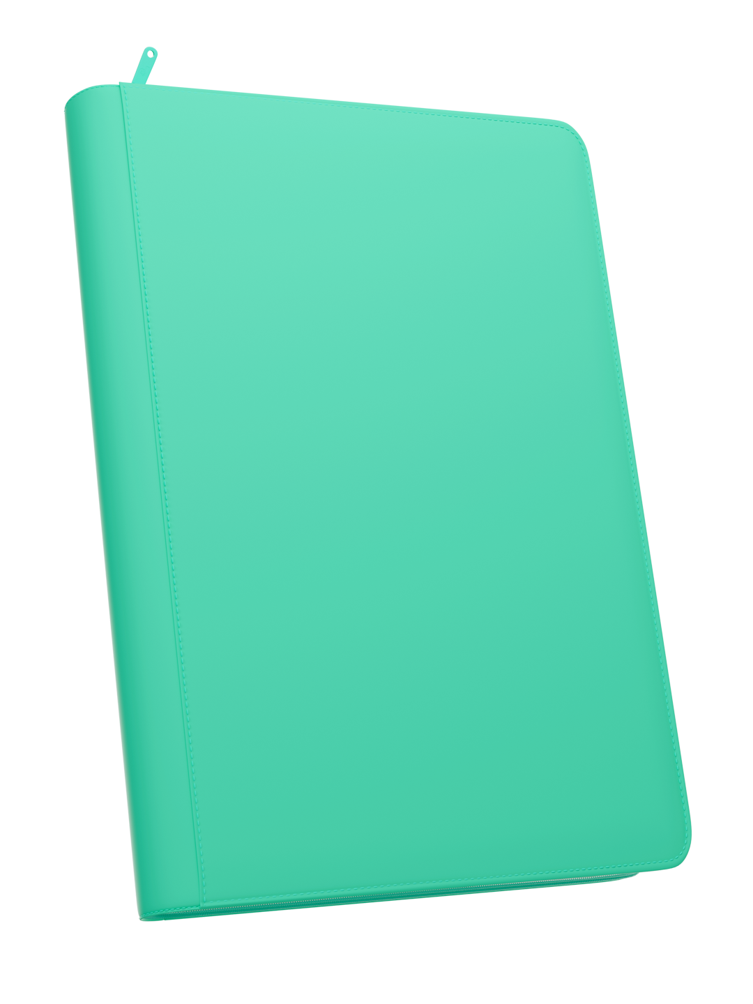 Stealth 9 Pocket Zip Binder - Turquoise