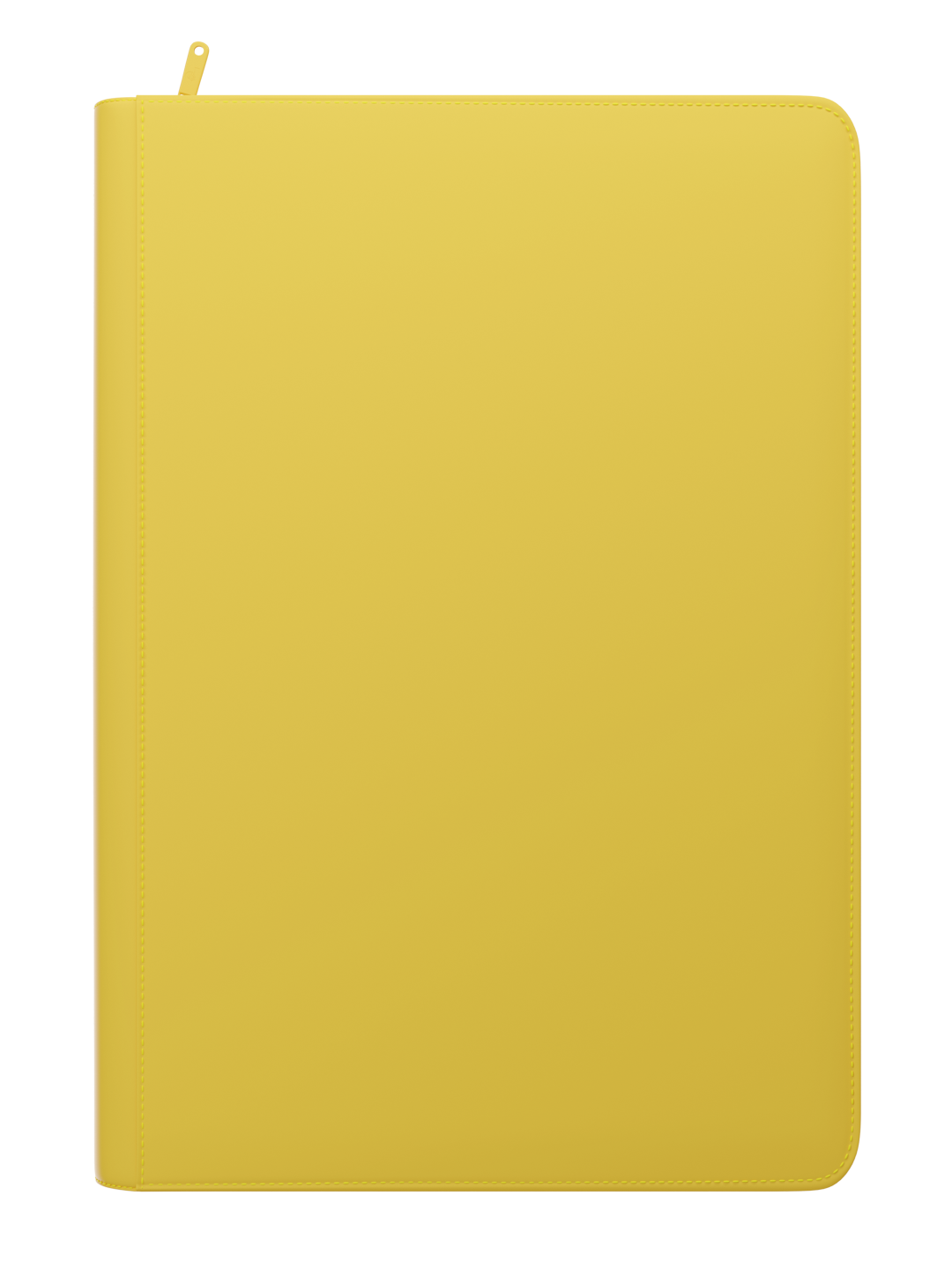 Stealth 9 Pocket Zip Binder - Yellow