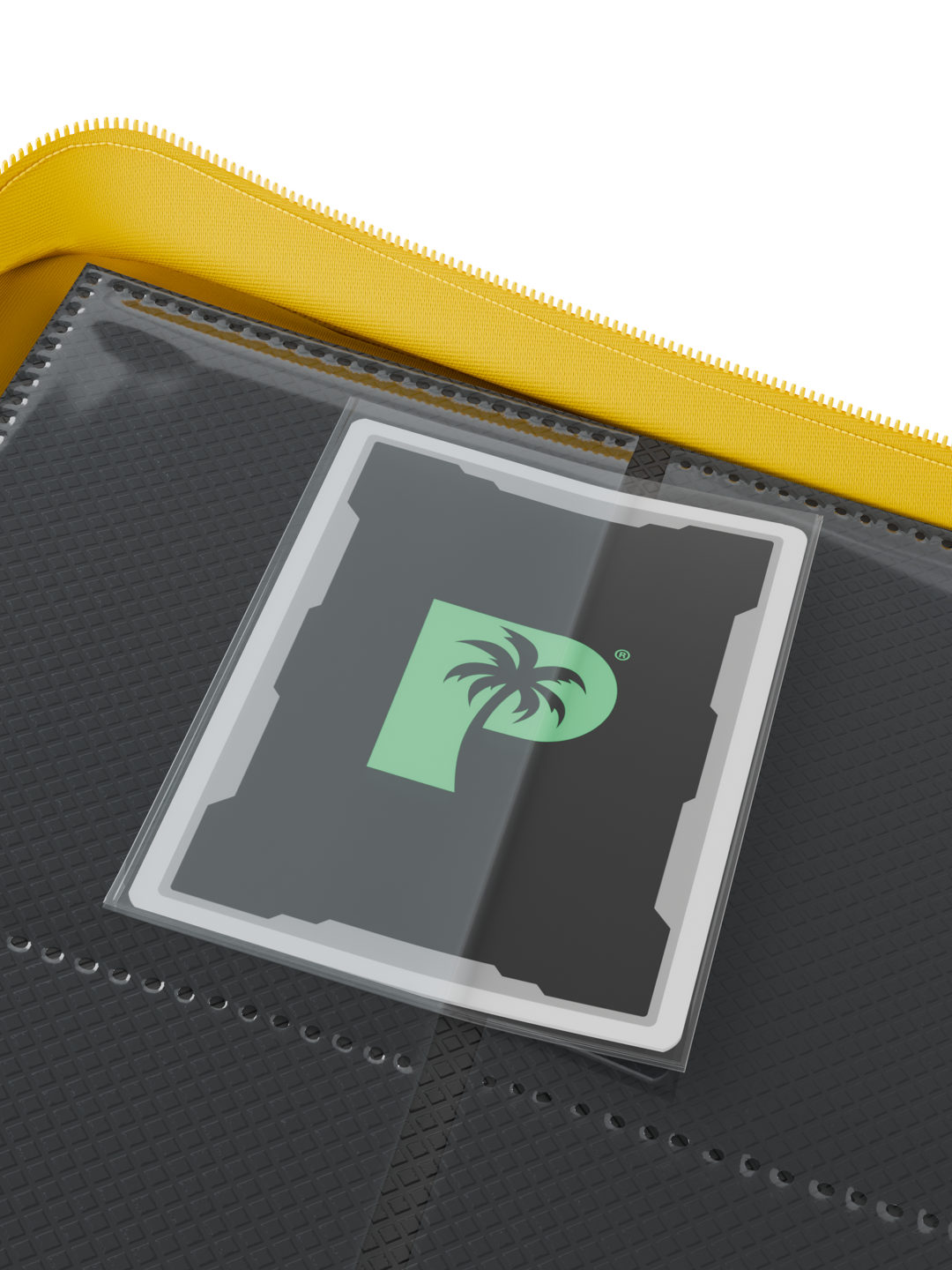 Stealth 9 Pocket Zip Binder - Yellow