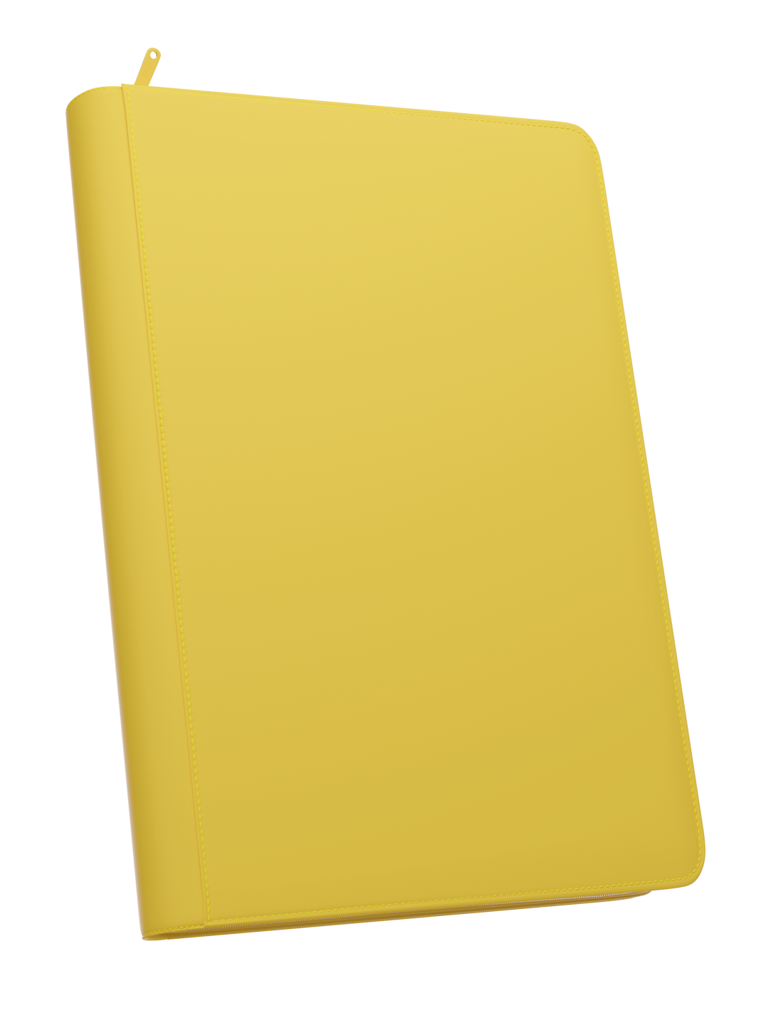 Stealth 9 Pocket Zip Binder - Yellow