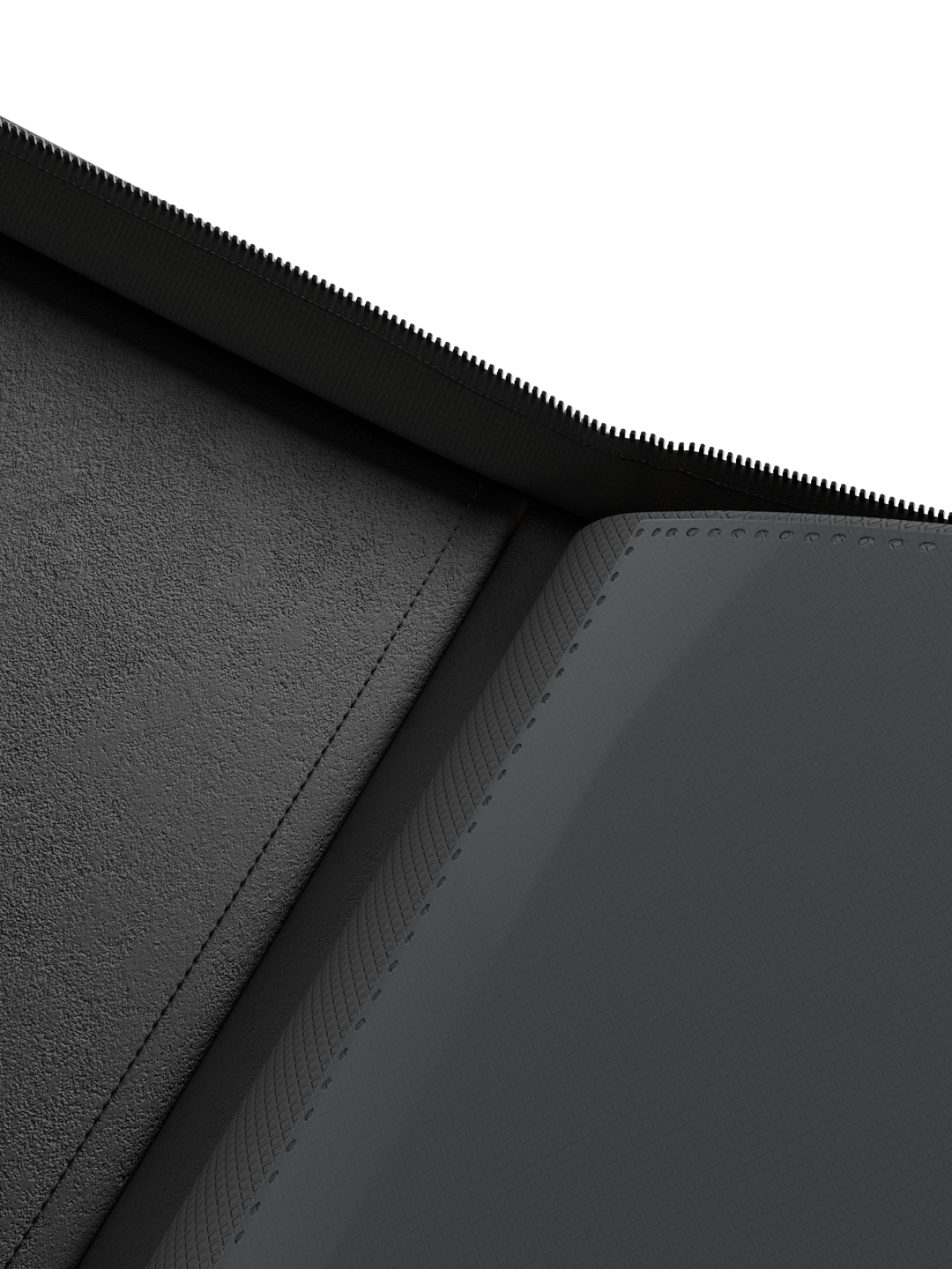 Stealth 12 Pocket Zip Binder - Black