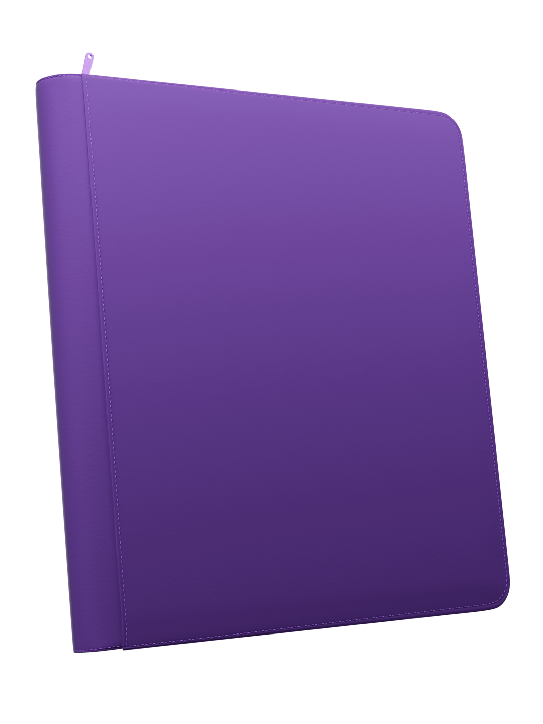 Stealth 12 Pocket Zip Binder - Purple