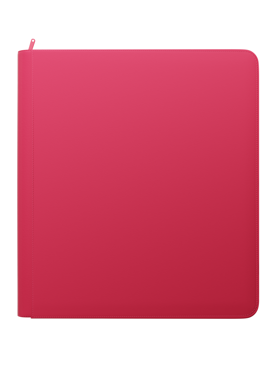 Stealth 12 Pocket Zip Binder - Red