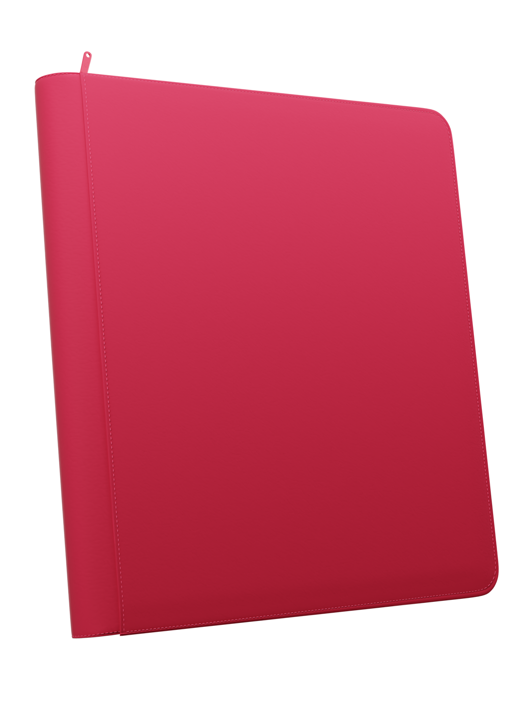 Stealth 12 Pocket Zip Binder - Red