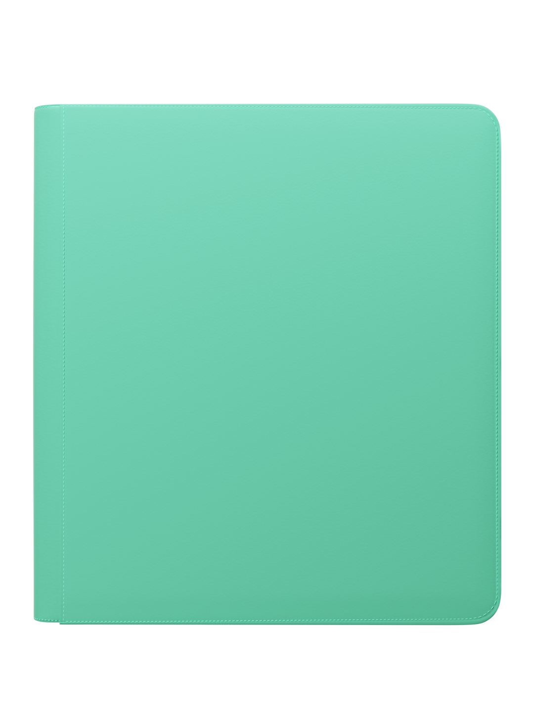 Stealth 12 Pocket Zip Binder - Turquoise