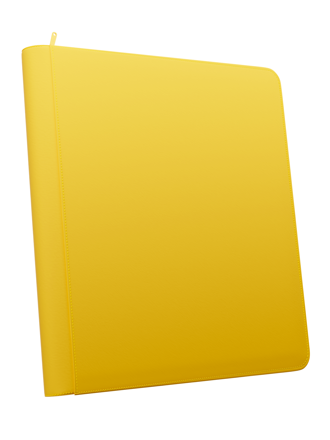 Stealth 12 Pocket Zip Binder - Yellow