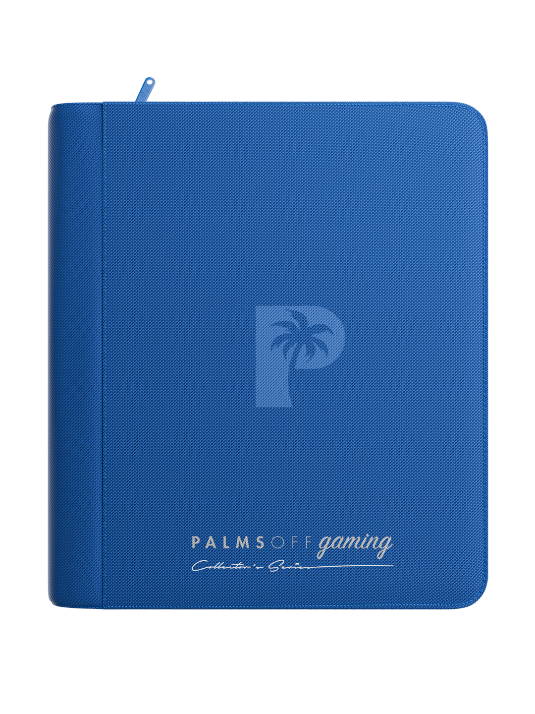 Collector's Series Card Loader Zip Binder - 4 Pocket - Blue