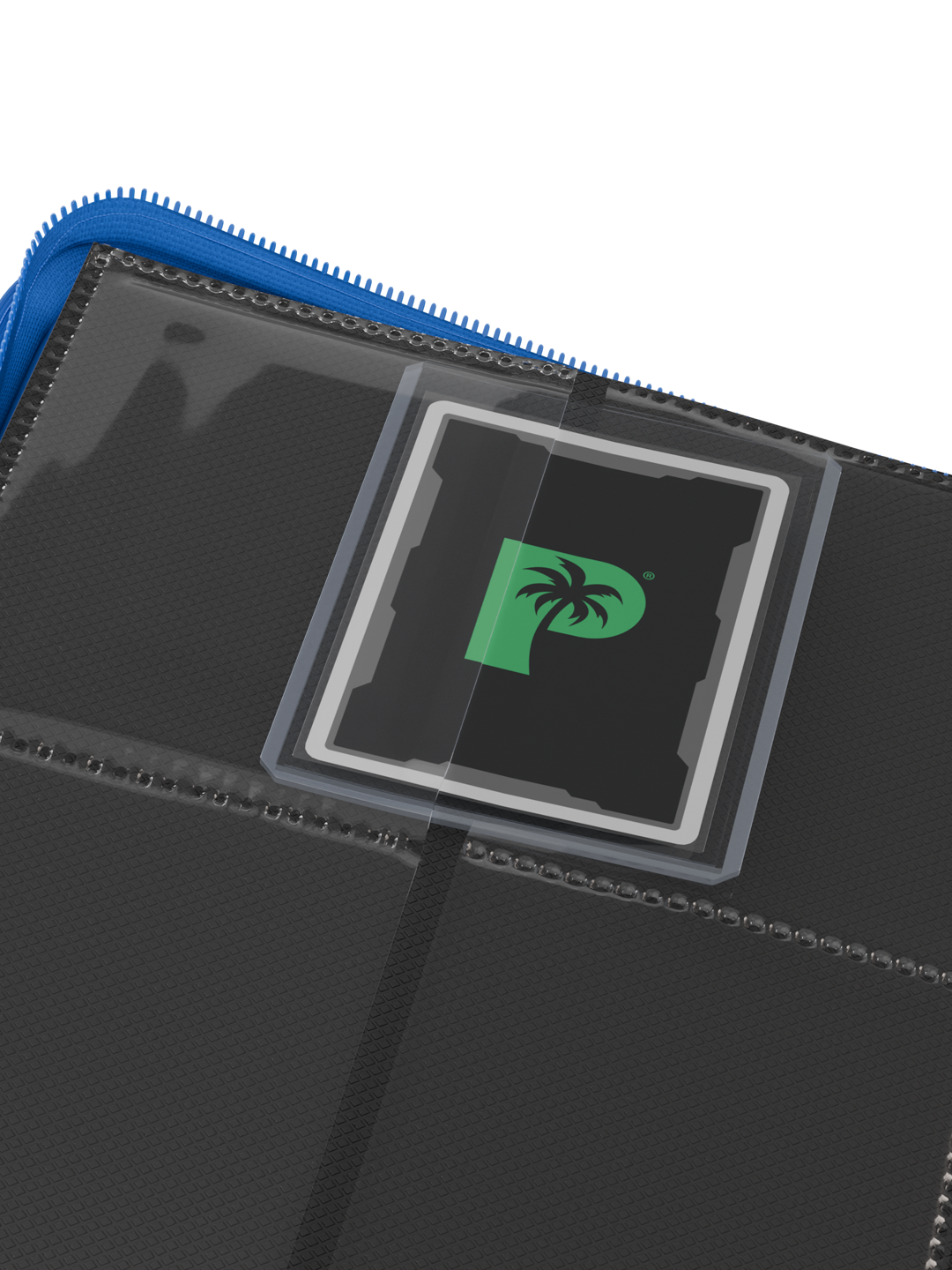 Collector's Series Card Loader Zip Binder - 4 Pocket - Blue