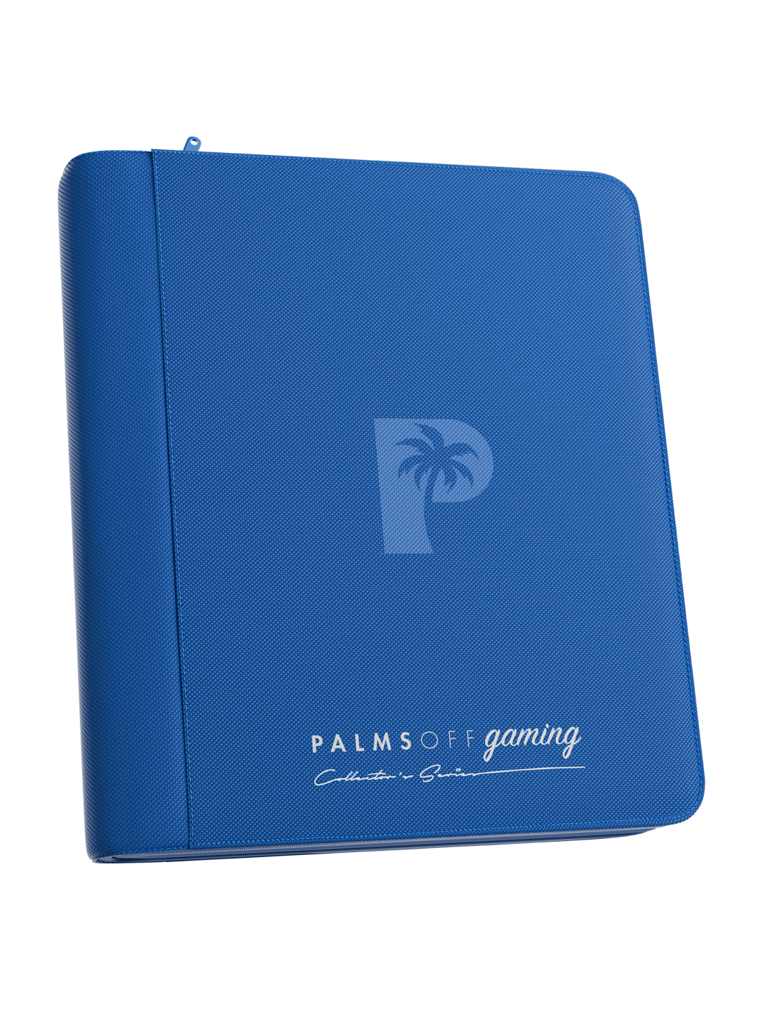 Collector's Series Card Loader Zip Binder - 4 Pocket - Blue