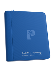Collector's Series Card Loader Zip Binder - 4 Pocket - Blue