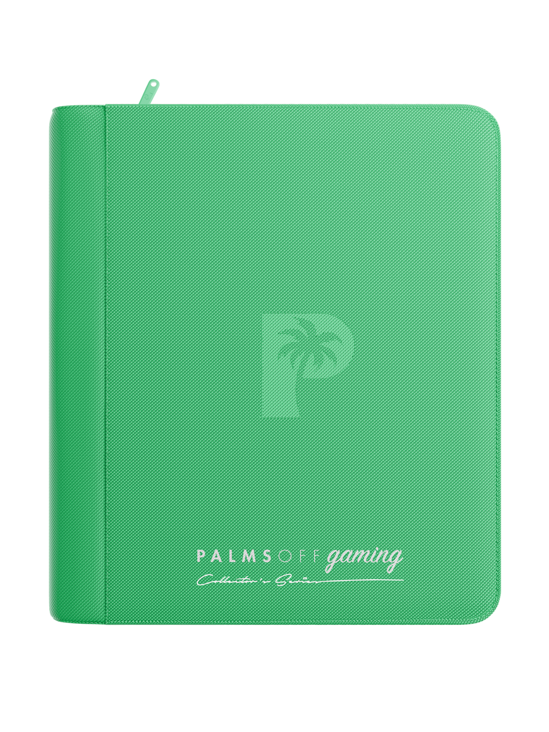 Collector's Series Card Loader Zip Binder - 4 Pocket - Green