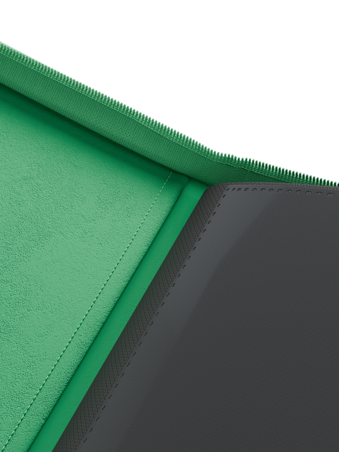Collector's Series Card Loader Zip Binder - 4 Pocket - Green