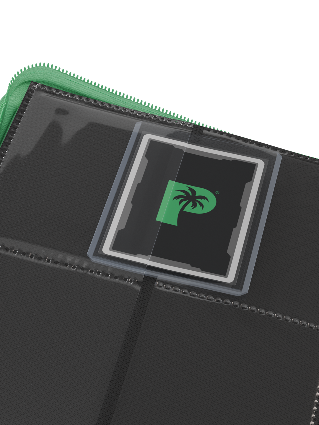 Collector's Series Card Loader Zip Binder - 4 Pocket - Green