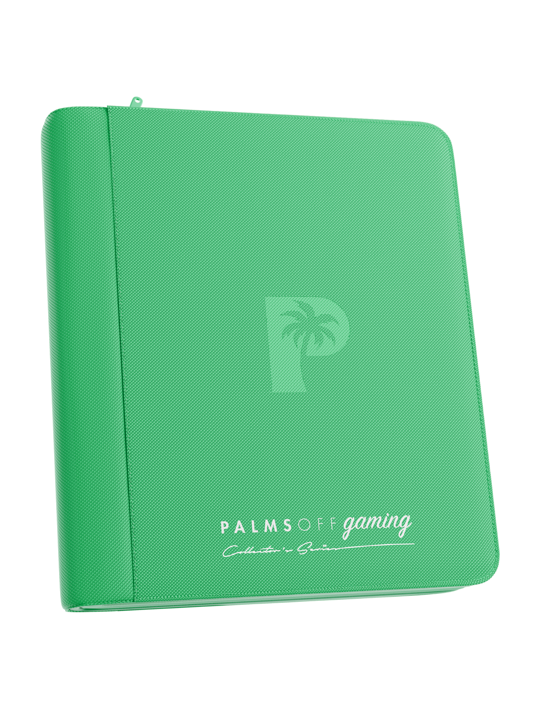 Collector's Series Card Loader Zip Binder - 4 Pocket - Green