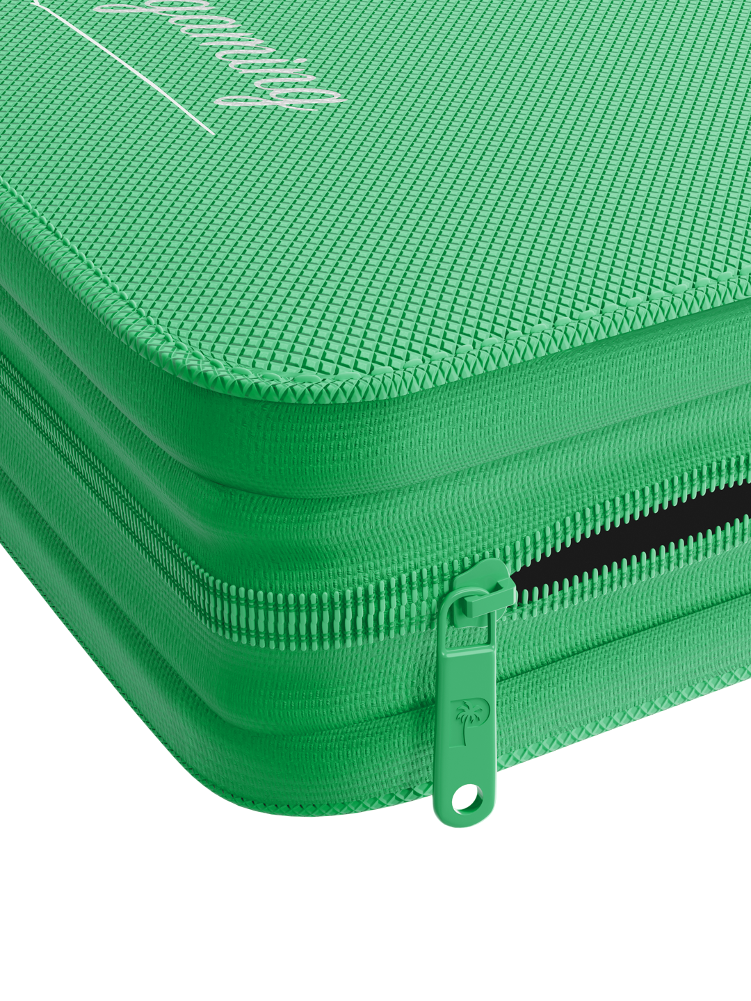Collector's Series Card Loader Zip Binder - 4 Pocket - Green