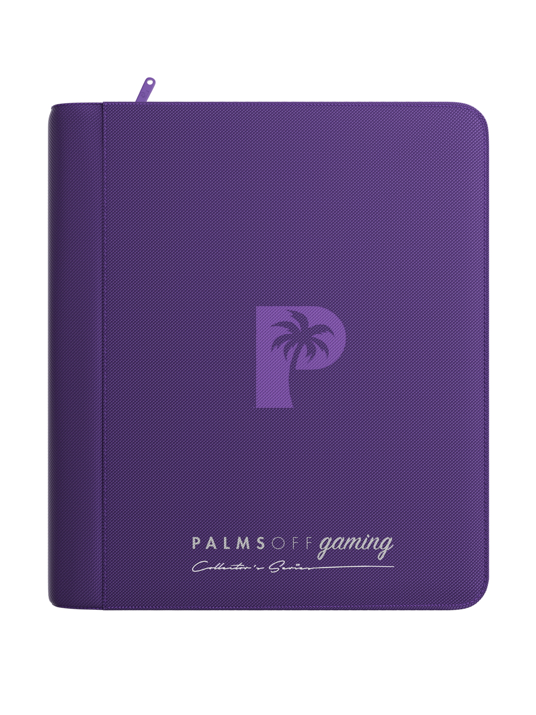Collector's Series Card Loader Zip Binder - 4 Pocket - Purple