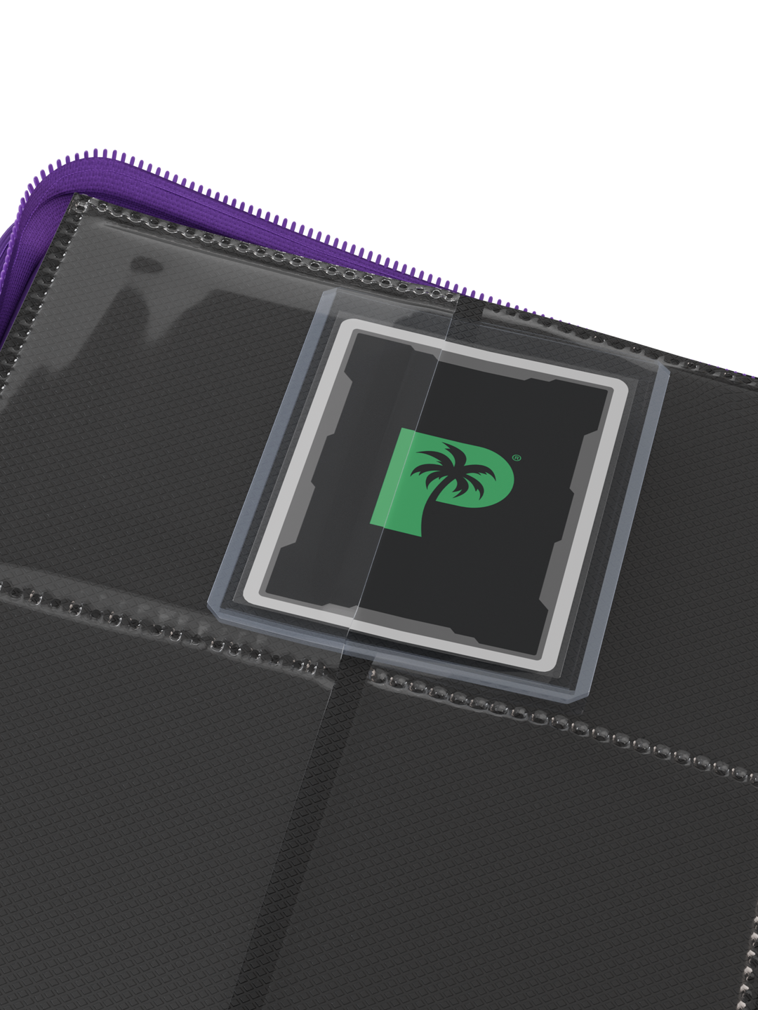 Collector's Series Card Loader Zip Binder - 4 Pocket - Purple
