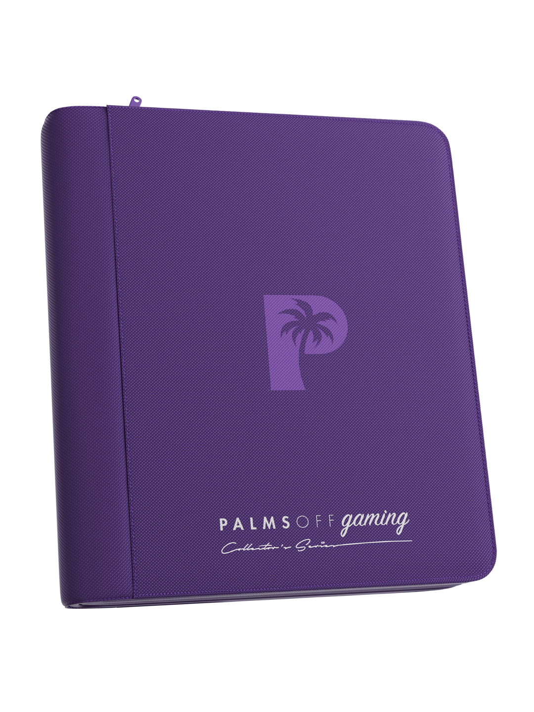 Collector's Series Card Loader Zip Binder - 4 Pocket - Purple