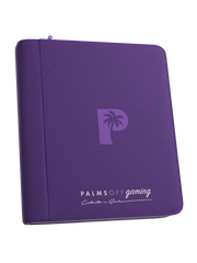 Collector's Series Card Loader Zip Binder - 4 Pocket - Purple