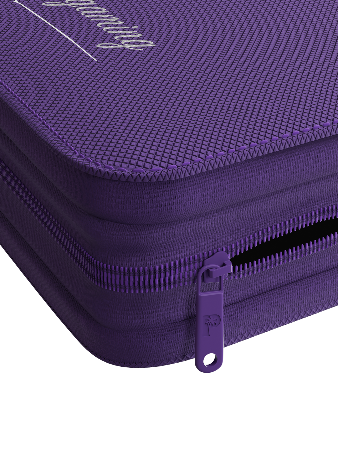 Collector's Series Card Loader Zip Binder - 4 Pocket - Purple