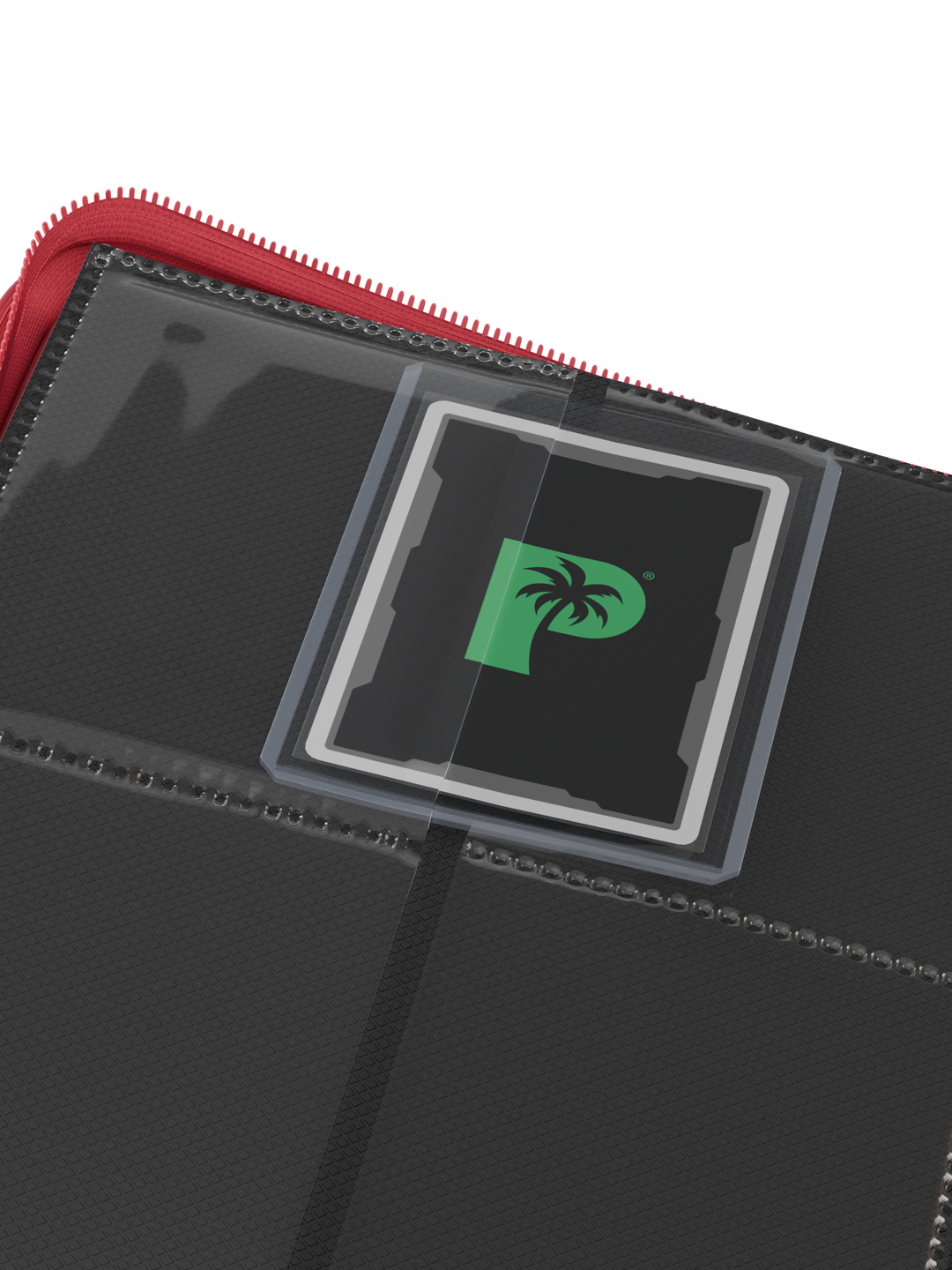 Collector's Series Card Loader Zip Binder - 4 Pocket - Red