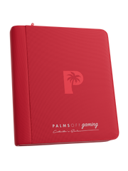 Collector's Series Card Loader Zip Binder - 4 Pocket - Red