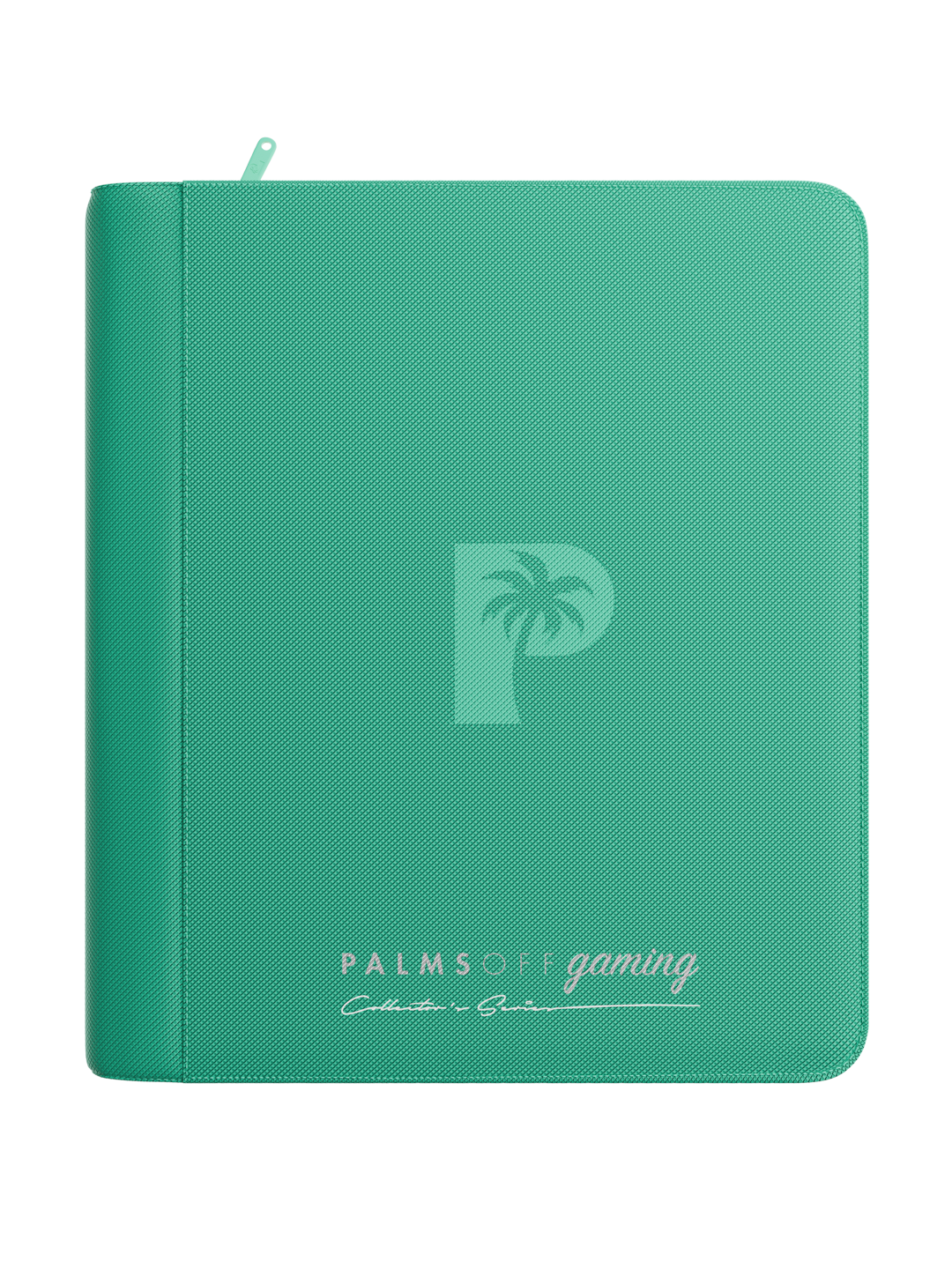 Collector's Series Card Loader Zip Binder - 4 Pocket - Turquoise