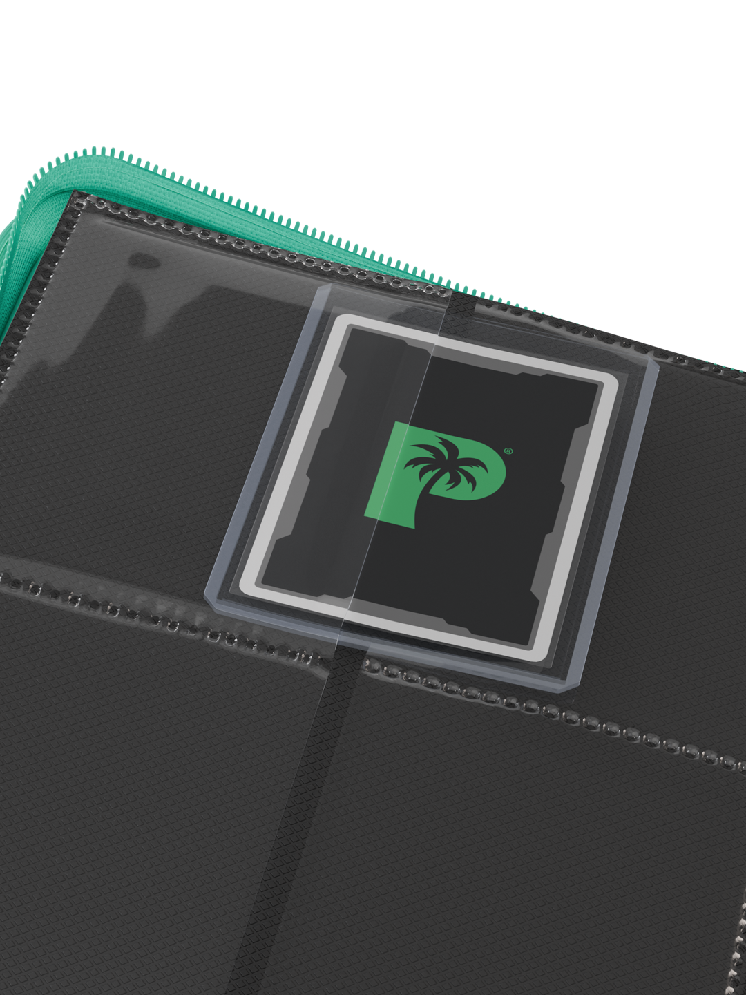 Collector's Series Card Loader Zip Binder - 4 Pocket - Turquoise