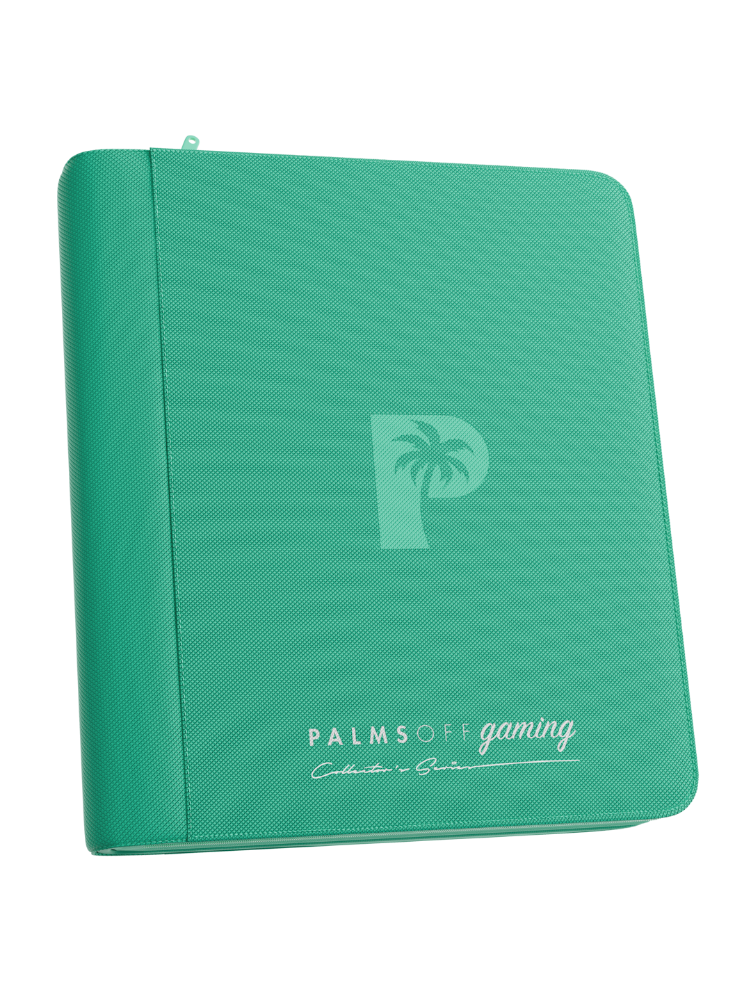 Collector's Series Card Loader Zip Binder - 4 Pocket - Turquoise