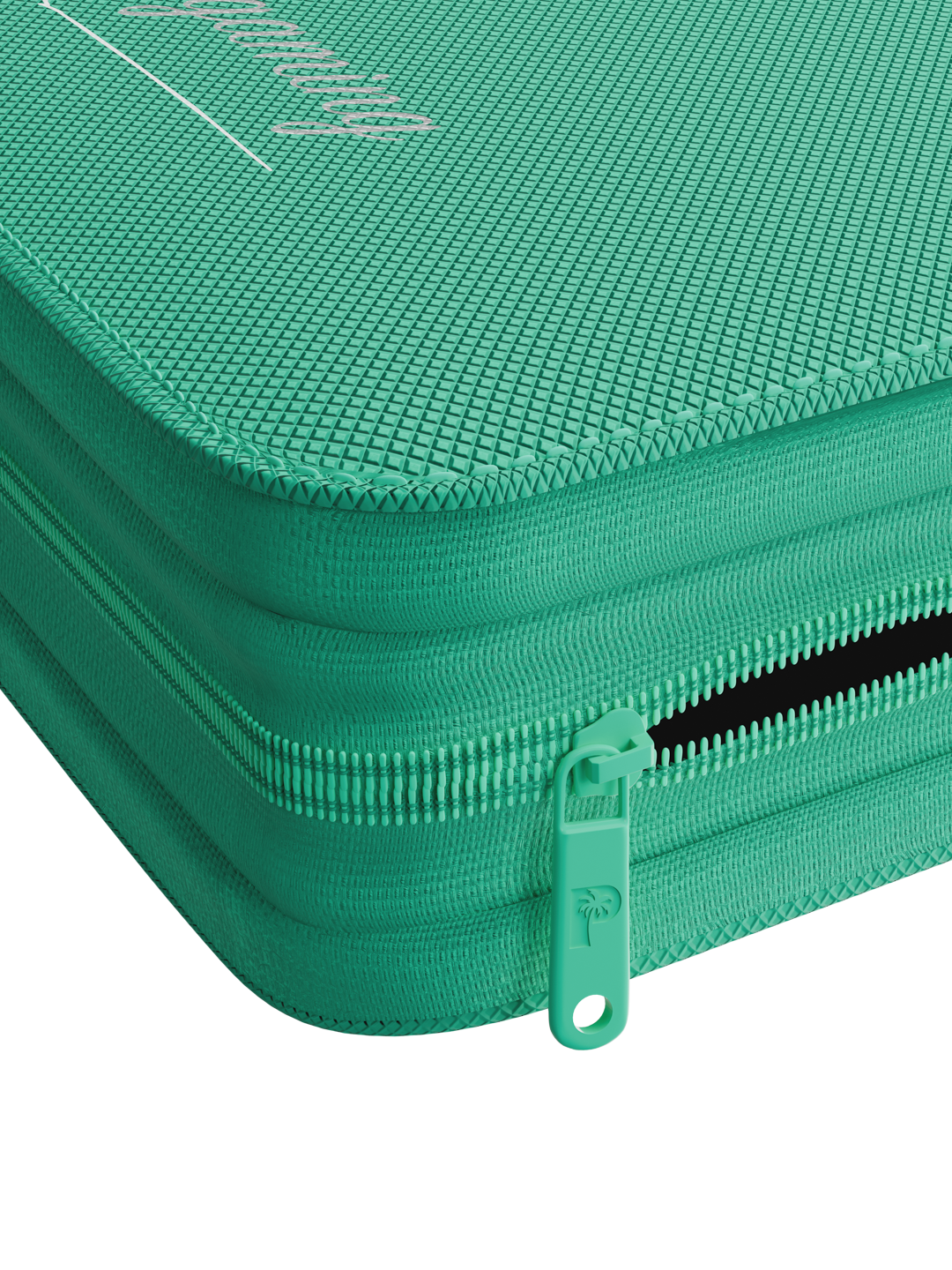 Collector's Series Card Loader Zip Binder - 4 Pocket - Turquoise