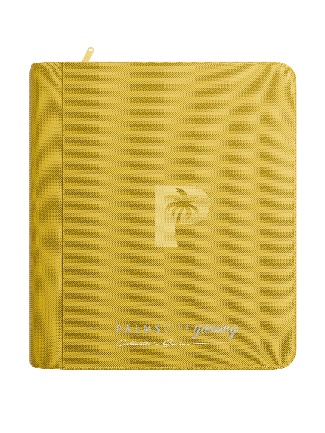 Collector's Series Card Loader Zip Binder - 4 Pocket - Yellow