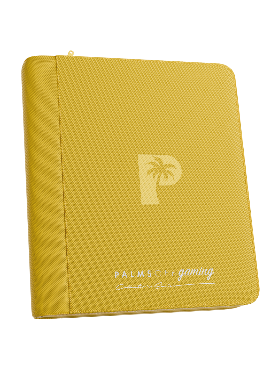 Collector's Series Card Loader Zip Binder - 4 Pocket - Yellow