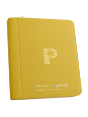 Collector's Series Card Loader Zip Binder - 4 Pocket - Yellow