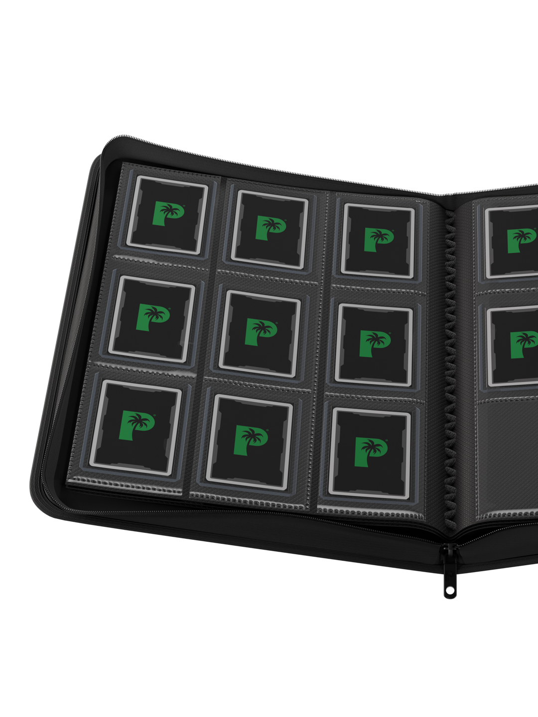 Collector's Series Card Loader Zip Binder - 9 Pocket - Black