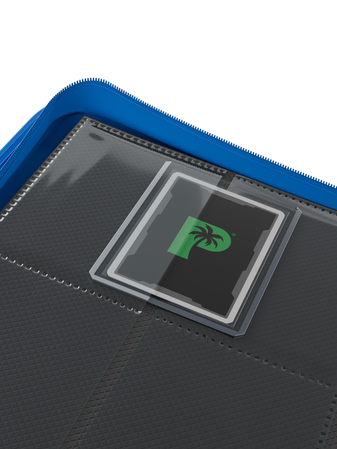Collector's Series Card Loader Zip Binder - 9 Pocket - Blue